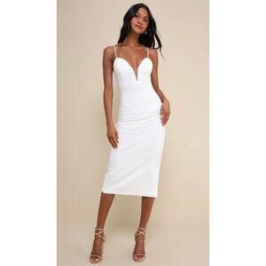 Lulu's White Mini Dress